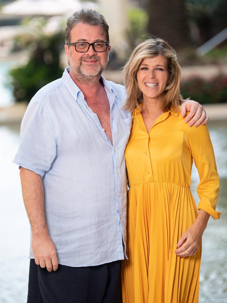 Couple: Kate Garraway with husband Derek Draper PICTURE: REX