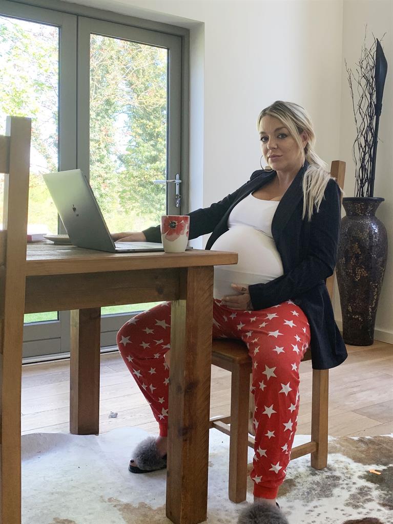 Lockdown lifeline: Sheridan filming Isolation Stories for ITV while heavily pregnant in May