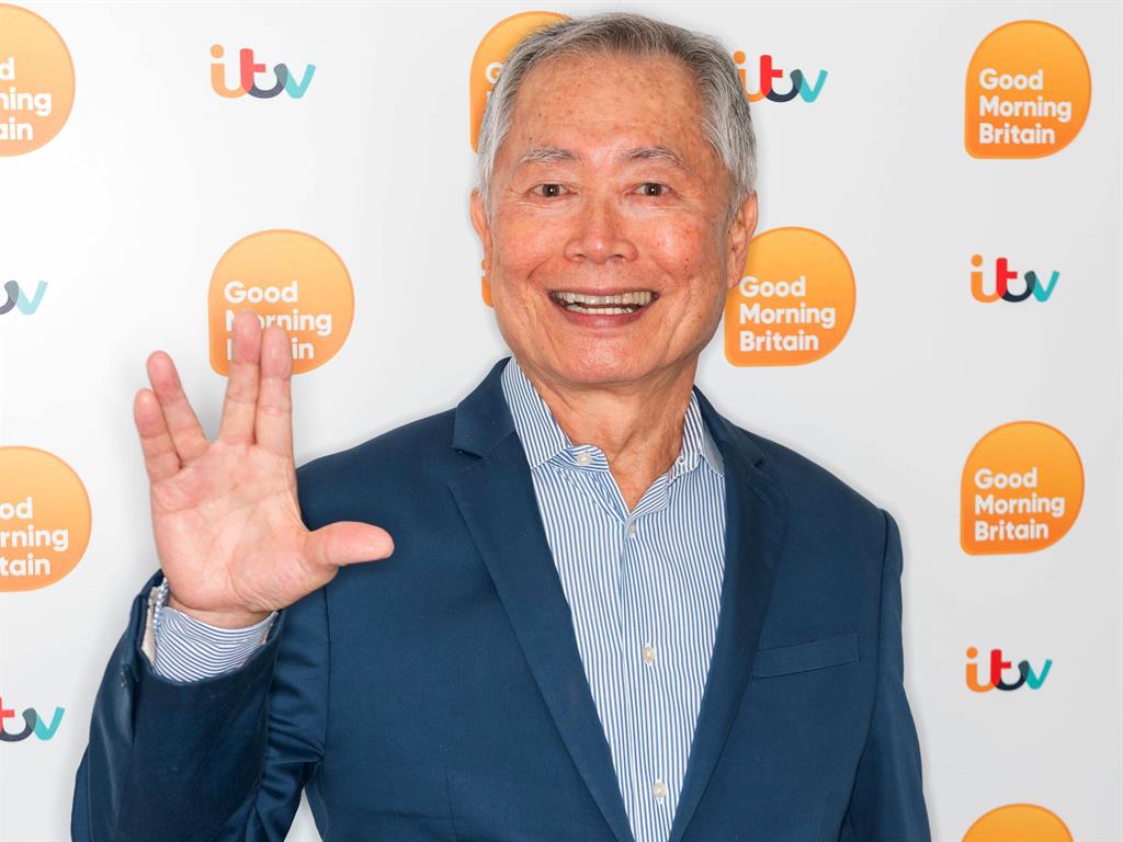 Lovely dude: George Takei