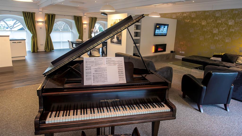 Noteworthy: The prize includes the grand piano