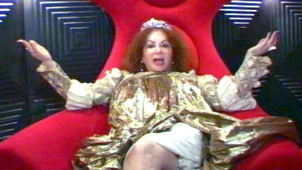 Diary room diva: Jackie on CBB in 2005 PICTURES: EPA/REX