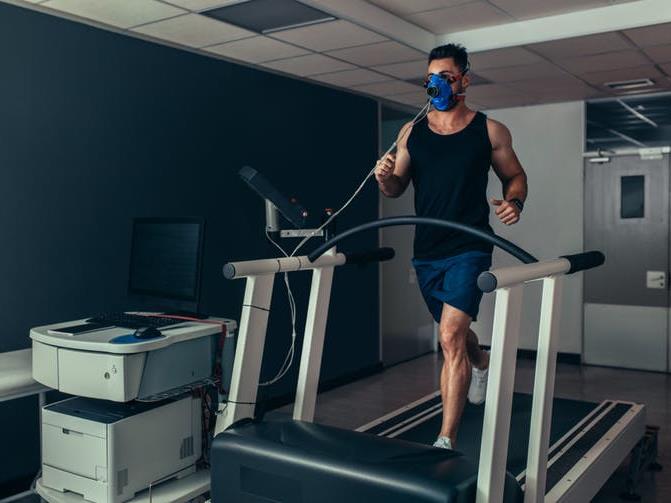 Key to success: VO2 max measures the volume of oxygen you can consume while exercising at your maximum capacity PICTURE: JACOB LUND/SHUTTERSTOCK