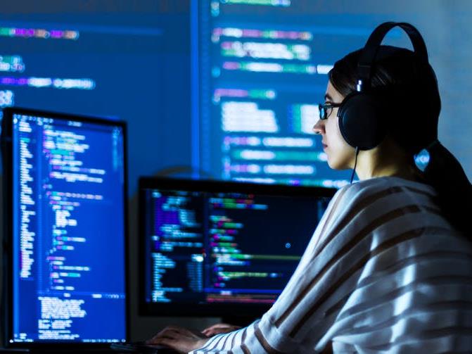 Shared skills: Both dance and cyber security are about patterns and require attention to detail PICTURE: MONSTAR STUDIO