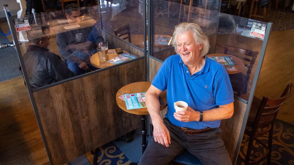 Loss: Founder and Chairman of JD Wetherspoon, Tim Martin PICTURE: PA