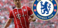Chelsea oo u dhaqaaqday Lewandowski
