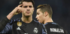 Mourinho oo kala doortay Morata iyo Cristiano Ronaldo