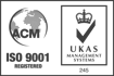 ISO9001 and UKAS logo