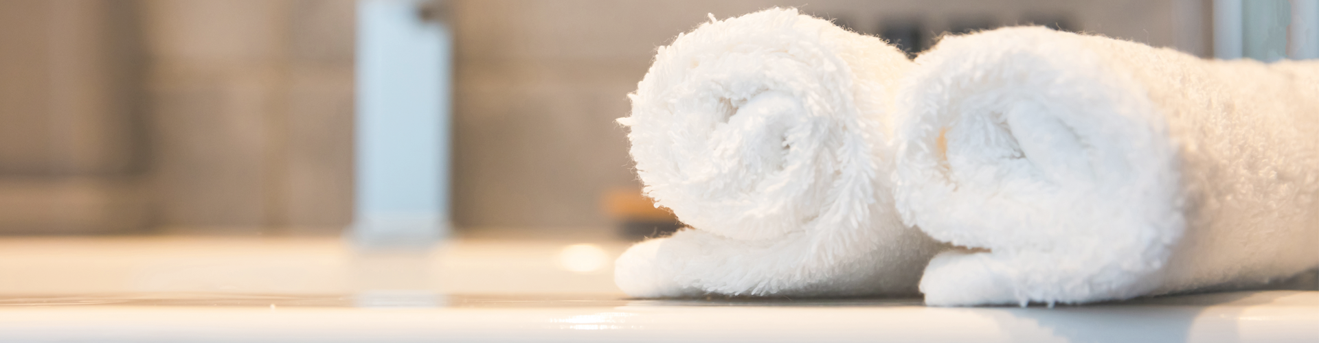 2 rolled up towels - Creating A Stylish Family Bathroom