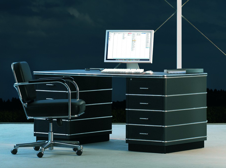 Ideas For My New Home Office - desk with lots of storage