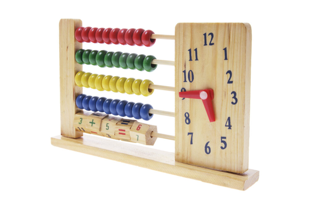 helping your child learn to tell the time with a toy clock