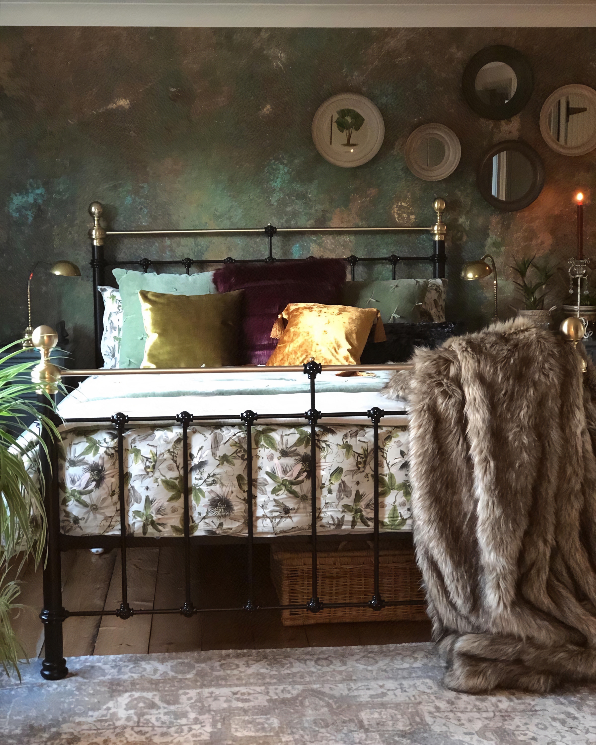 Teal Verdigris Wallpaper Mural Murals Wallpaper