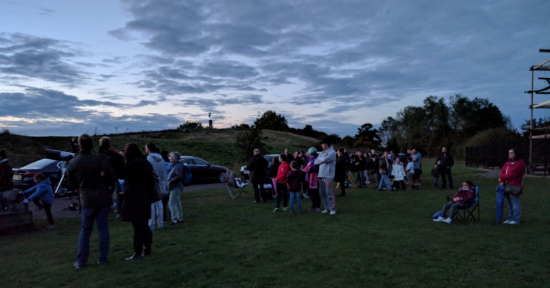Star Gazing at Great Notley 9th December 2017