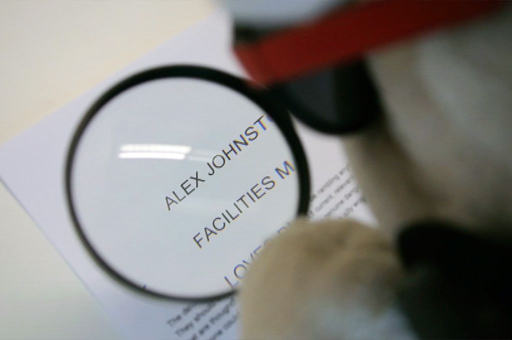 Cuddle toy dog film still