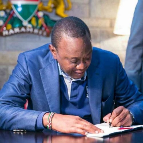 Kenyatta proposes 50 cent cut in fuel tax