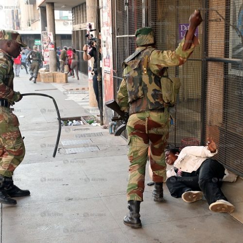 2019 army victims besiege Muchinguri, Valerio Sibanda with suits