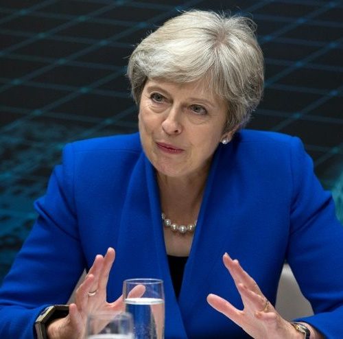 British PM Theresa May’s premiership hangs by a thread