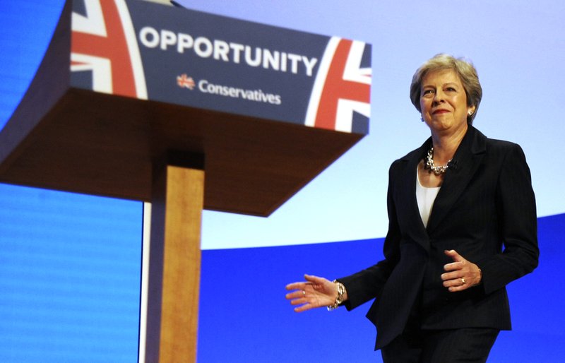 Theresa May to appear at Conservative Party’s annual meeting six months before Brexit