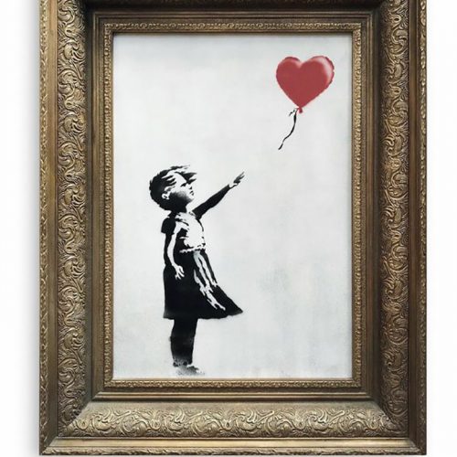 Banksy artwork self-destructs just after $1.4 million sale