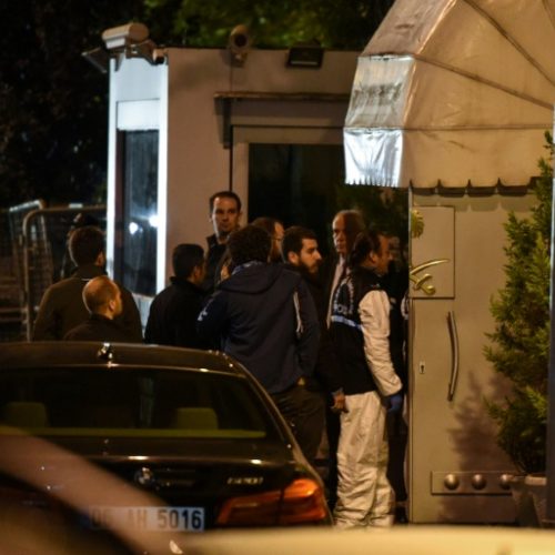 Turkey searches Saudi consulate as Trump speaks of ‘rogue killers’