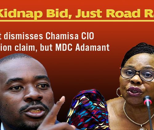 Govt rubbishes Chamisa kidnap claim; says incident mere road rage but MDC adamant