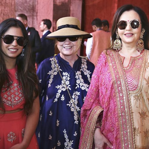 Beyonce! Hillary! India revels in a very big wedding