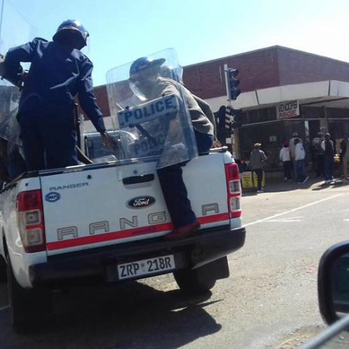ZAOGA Reverend in court for vandalising police vehicle