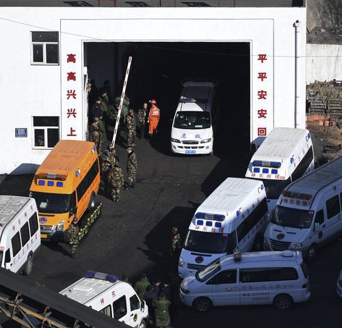Coal mine collapses in northern China, killing at least 21