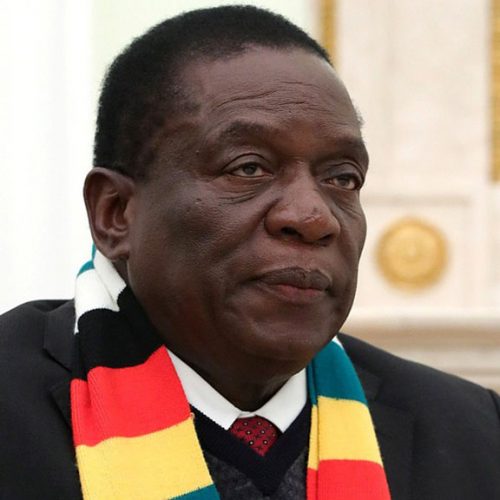 President Mnangagwa in South Africa