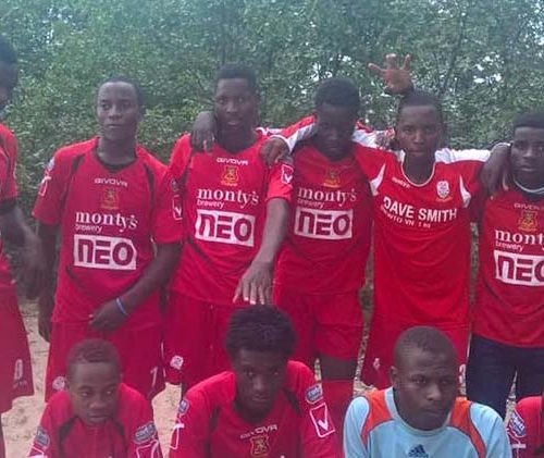 UK: Diasporan secures donation for Tsholotsho team from Walsh premiership side