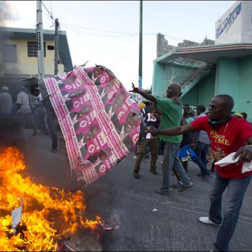 Haiti anti-government protests