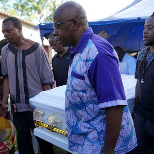 Charles Mungoshi burial in pictures