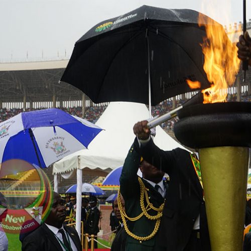 Subdued celebrations, as rains wash away Mnangagwa Independence speech