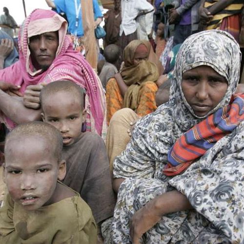 African refugees flown from Libya to Italy