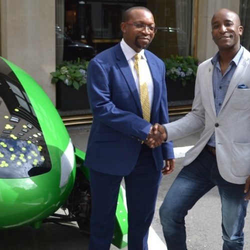 Zim entrepreneur launches Europe’s first autonomous delivery vehicle