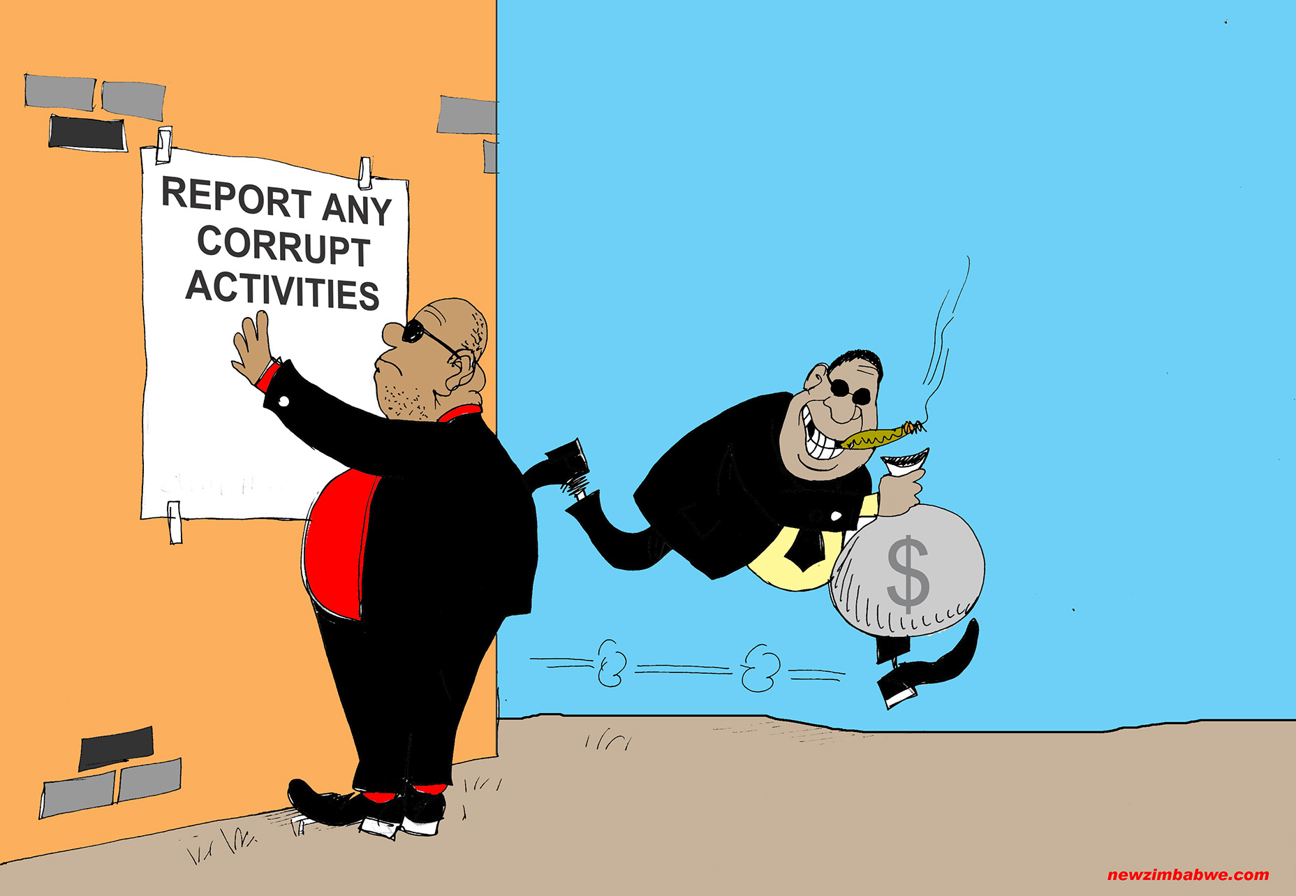 any corrupted city government