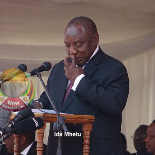 Ramaphosa revisits booing nightmare during Mugabe funeral