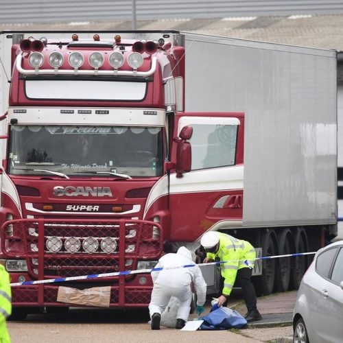UK driver admits two charges in truck deaths case