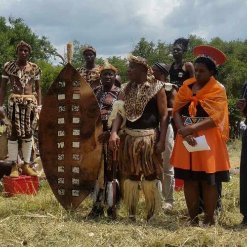 King Mzilikazi 11 mourns Xhosa King