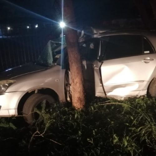 Dynamos captain Jaure escapes horror car crash