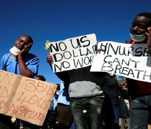 Striking nurses freed on $1 000 bail each