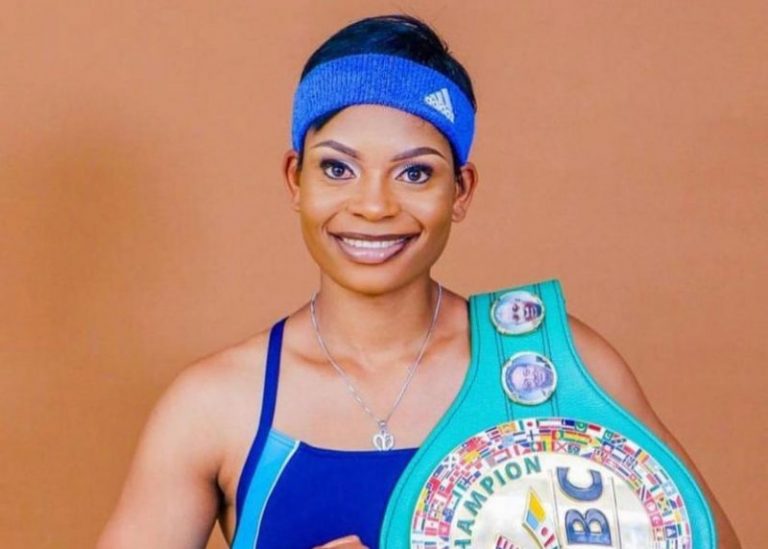 Female boxer Chiwandire receives cash incentive ahead of WBC title