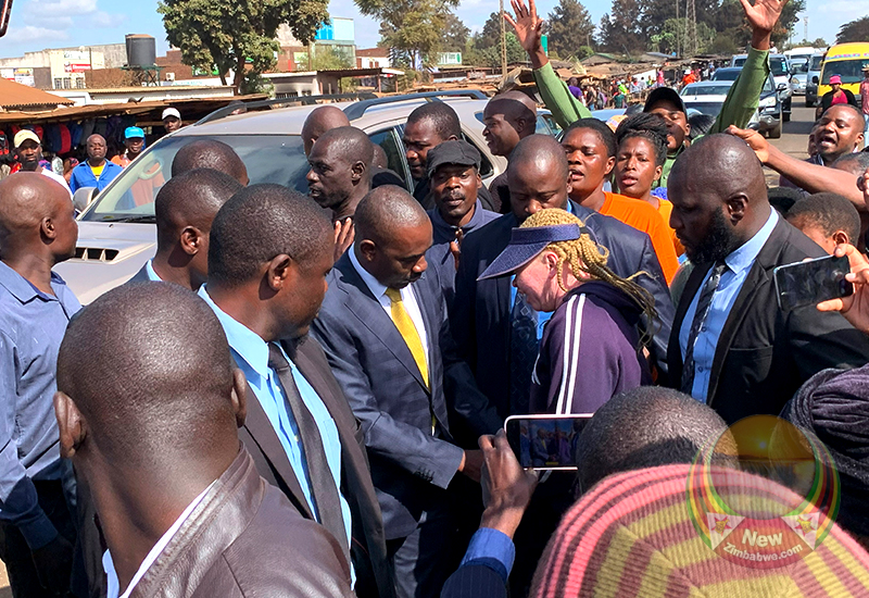 WATCH CCC’s Chamisa shuts down Kuwadzana after confirming name on