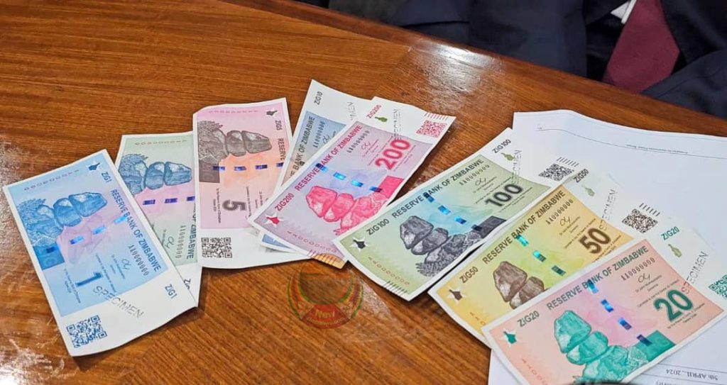 Zimbabwe introduces new structured currency ZiG, old ZWL notes to be