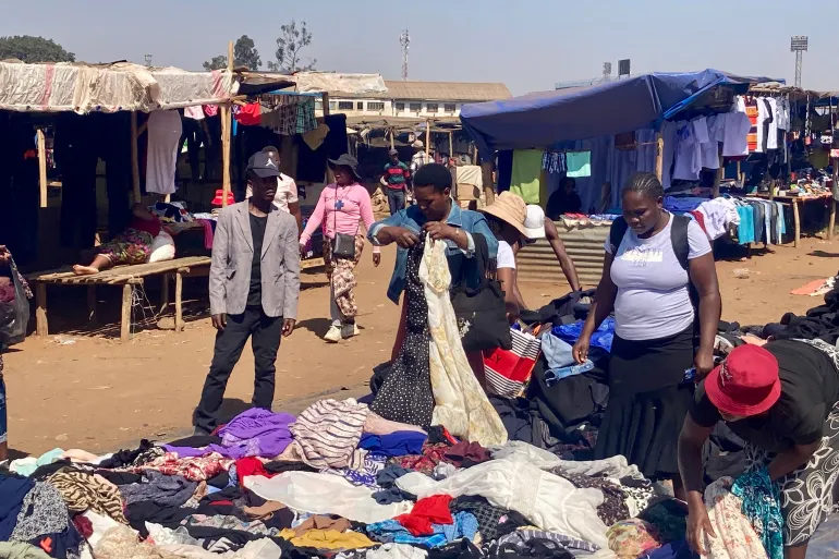 Government bans sale of second-hand clothing and street vending