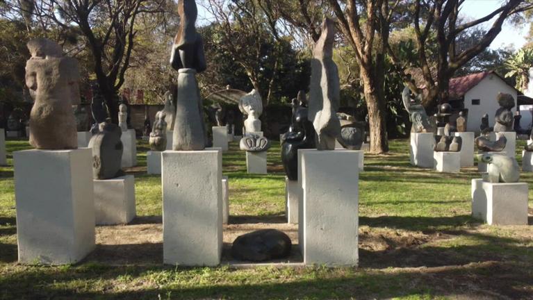 A sculpture garden boosts environmental action in Harare
