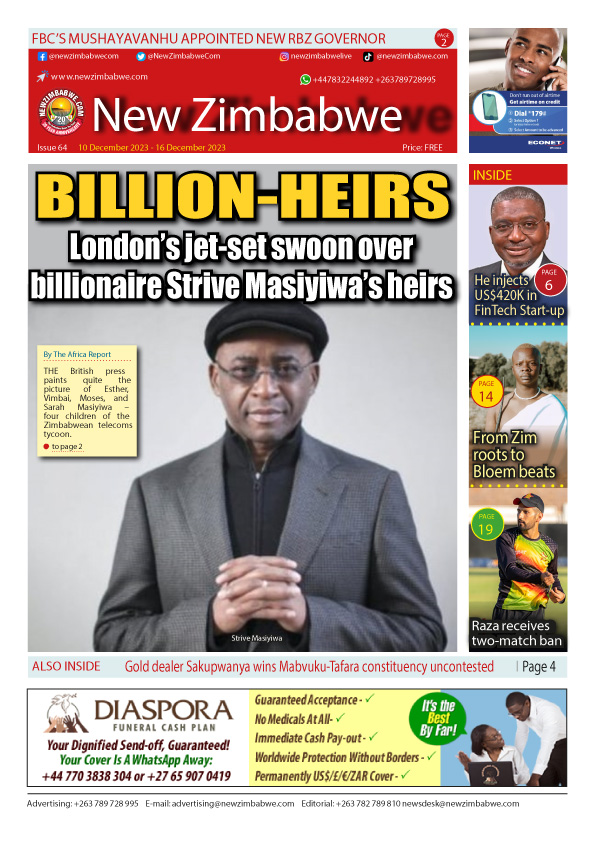 new-zimbabwe-epaper-2023-12-10-01 Issue 64