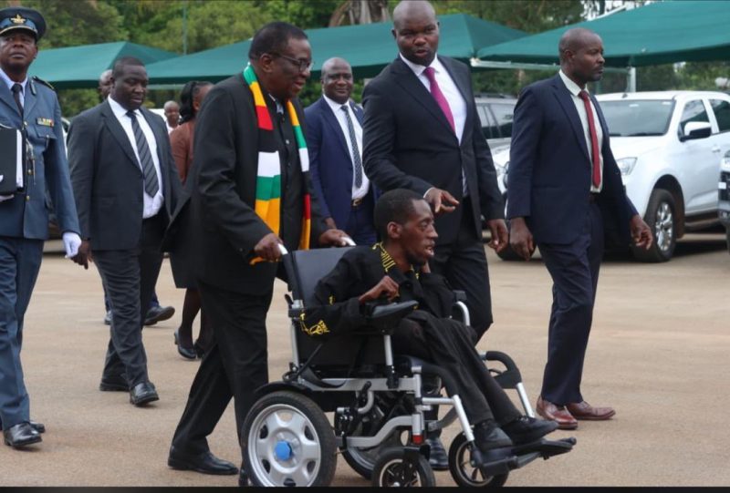 Mnangagwa slammed over disability ‘stunts’ as opposition former MP demands social welfare reform