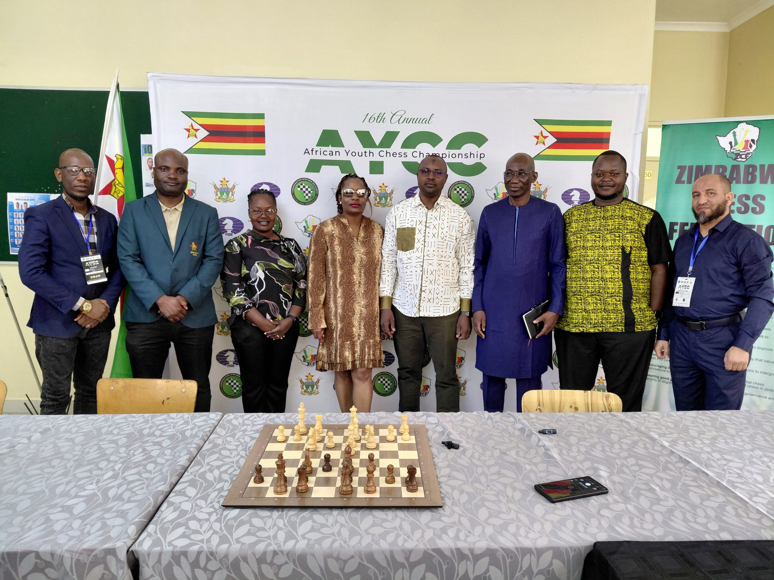 500 players converge in Harare for African Youth Chess Championship