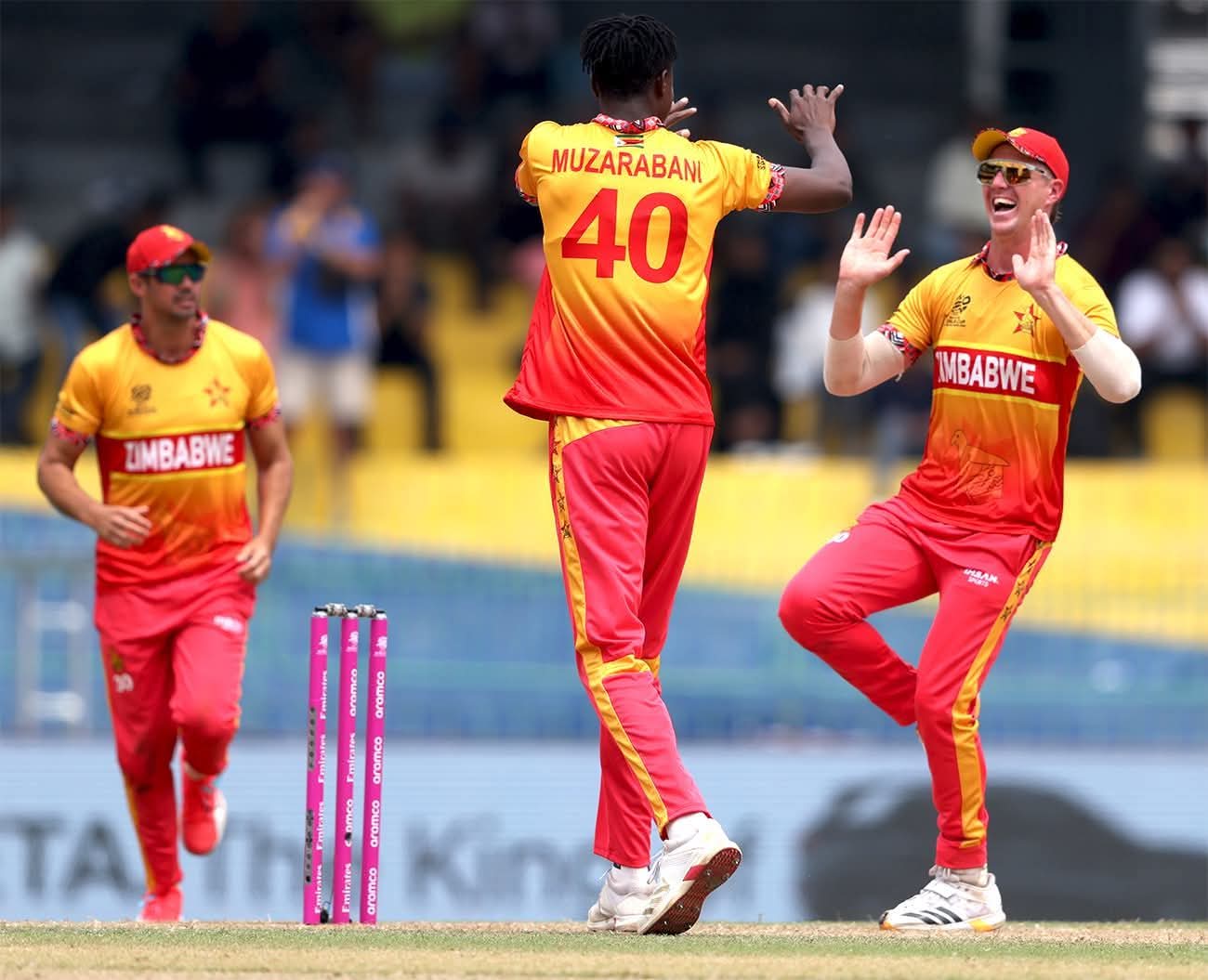 Zimbabwe beats Australia in second T20 World Cup match
