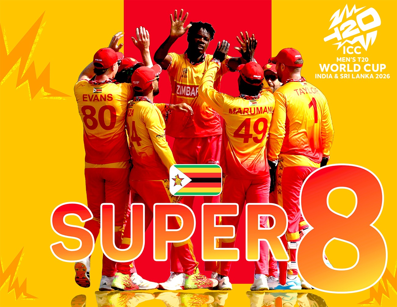 Zimbabwe qualifies for Super 8 and books spot at 2028 ICC Men’s T20 World Cup